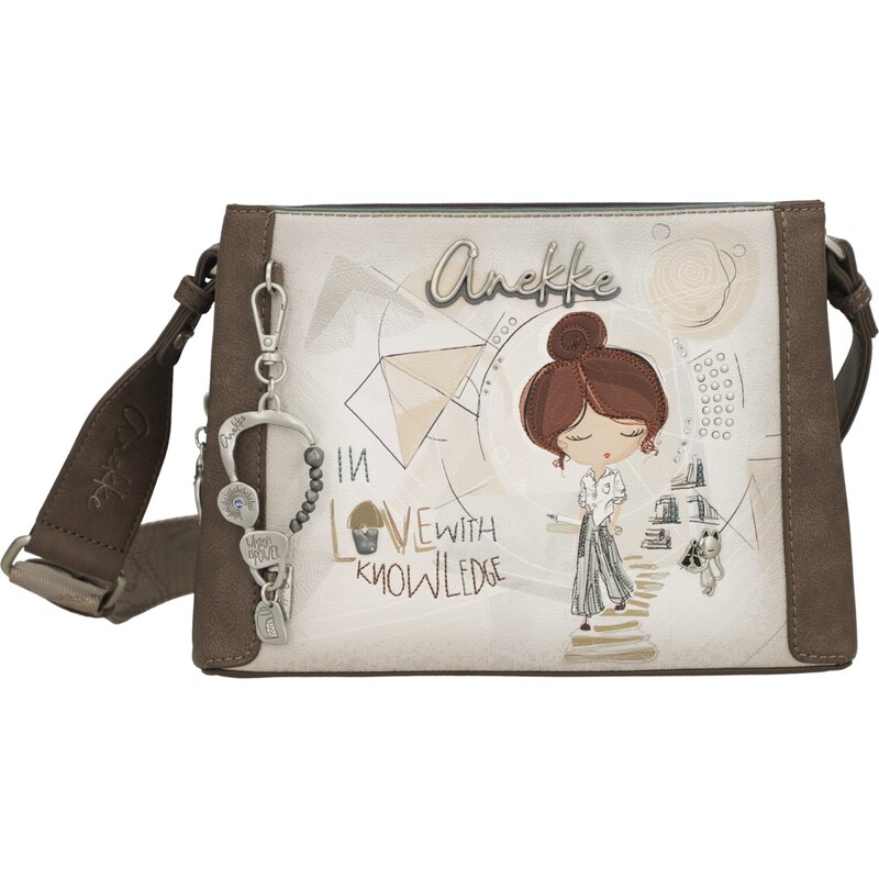 Anekke elegantní crossbody kabelka s širokým popruhem Sophia 112539927