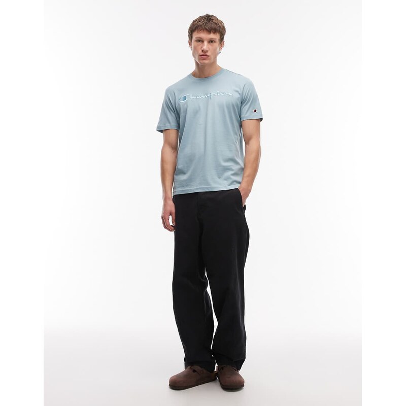 Champion Icons tonal t-shirt in blue