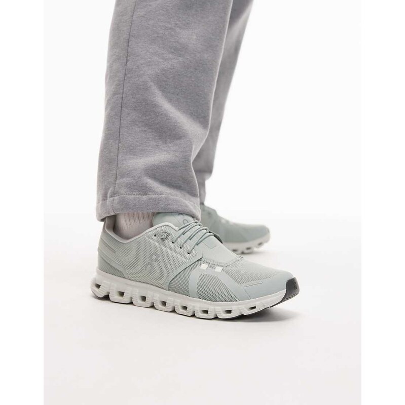 ON Cloud 6 all day trainers in mint green