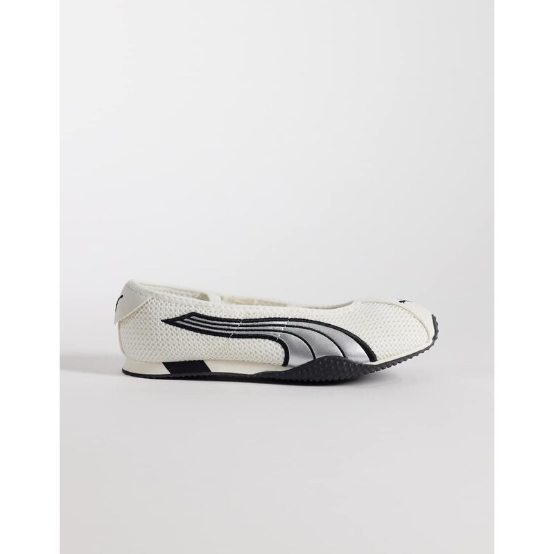 Puma H-Street ballet flats in ivory-White