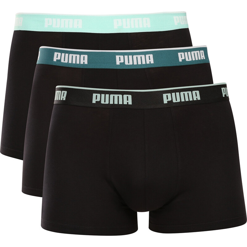 3PACK pánské boxerky Puma černé (701234187 009) 114376833