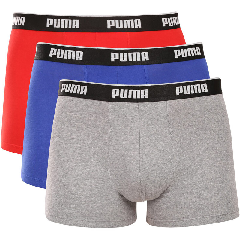 3PACK pánské boxerky Puma vícebarevné (701234187 010) 114376834