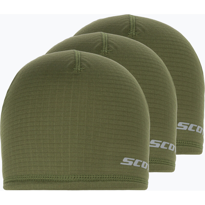Zimní čepice SCOTT Fleece Lt Beanie 3 ks. fir green