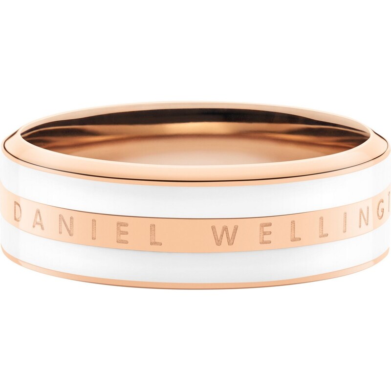 Daniel Wellington dámský prsten ocelový růžovozlatý Emalie 114376646