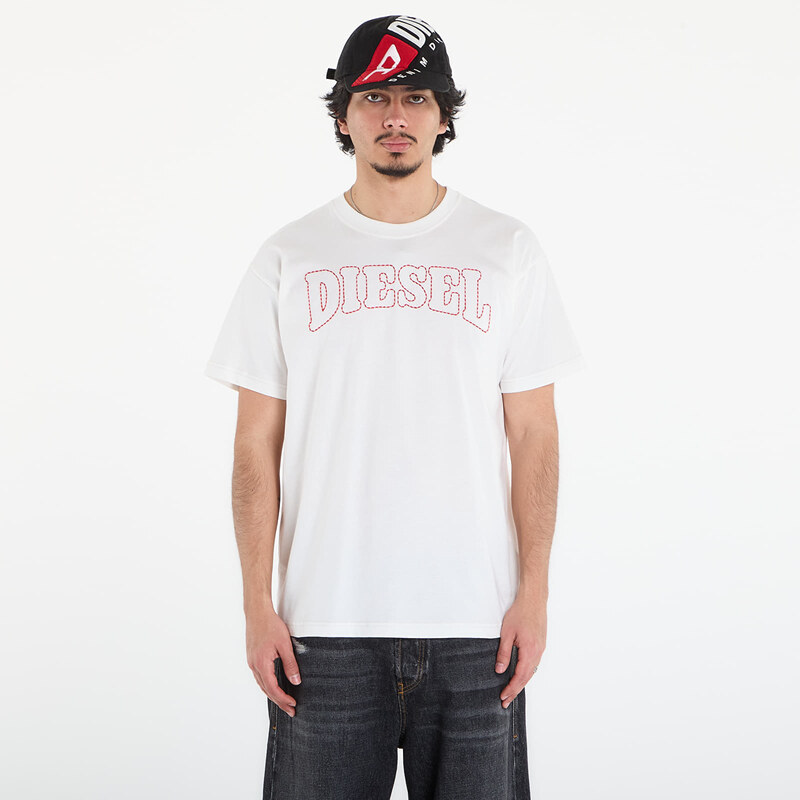 Tričko Diesel T-Norm-V10 T-Shirt Off White S