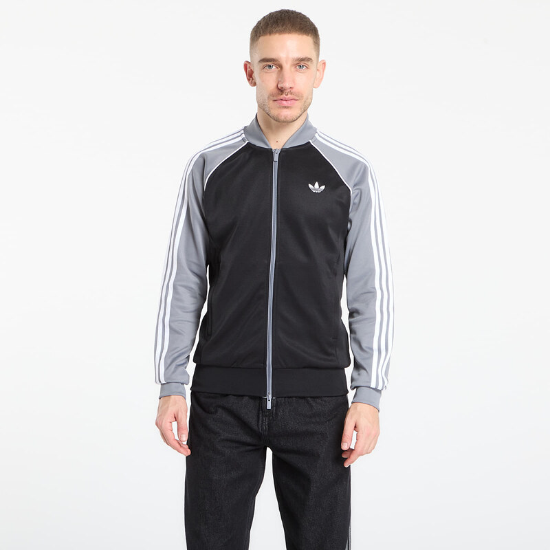adidas Originals Mikina adidas Sst Track Top Black/ Grey/ White