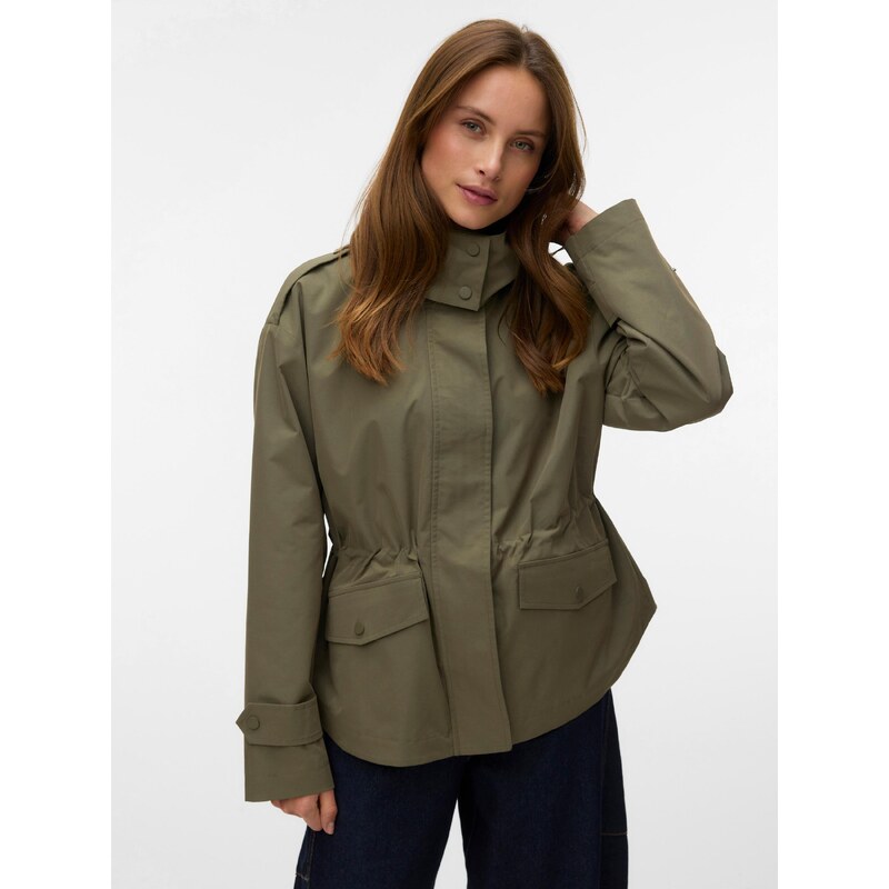 VERO MODA Přechodná bunda 'VMLeanne' olivová