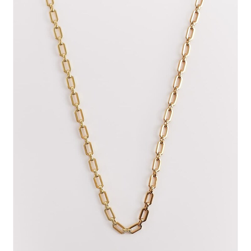 Abbott Lyon link chain necklace in 18k plated stainless steel in gold 114385334