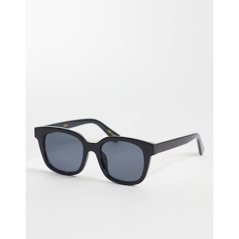 Mango oversized cat eye sunglasses in black