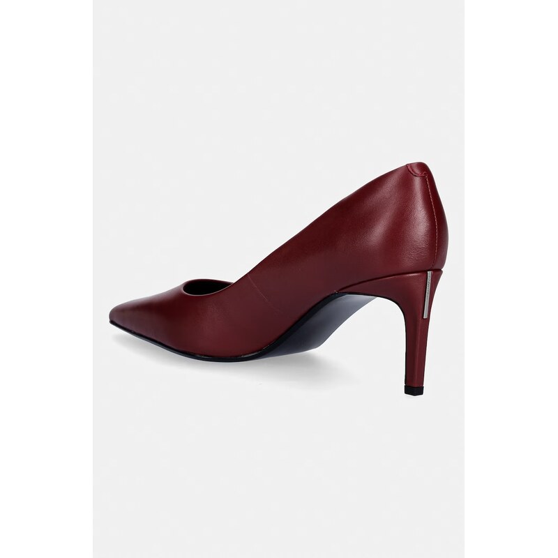 Kožené lodičky Calvin Klein ESS STILETTO 70