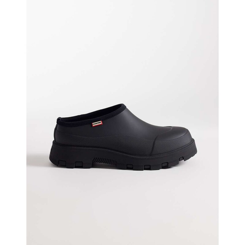 Hunter Unisex Elements clog in black