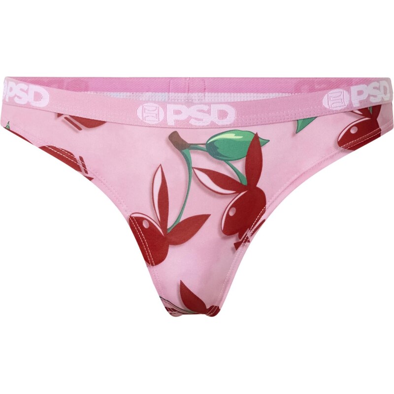 PSD Kalhotky Pb Cherry Love Th zelená / světle růžová / červená