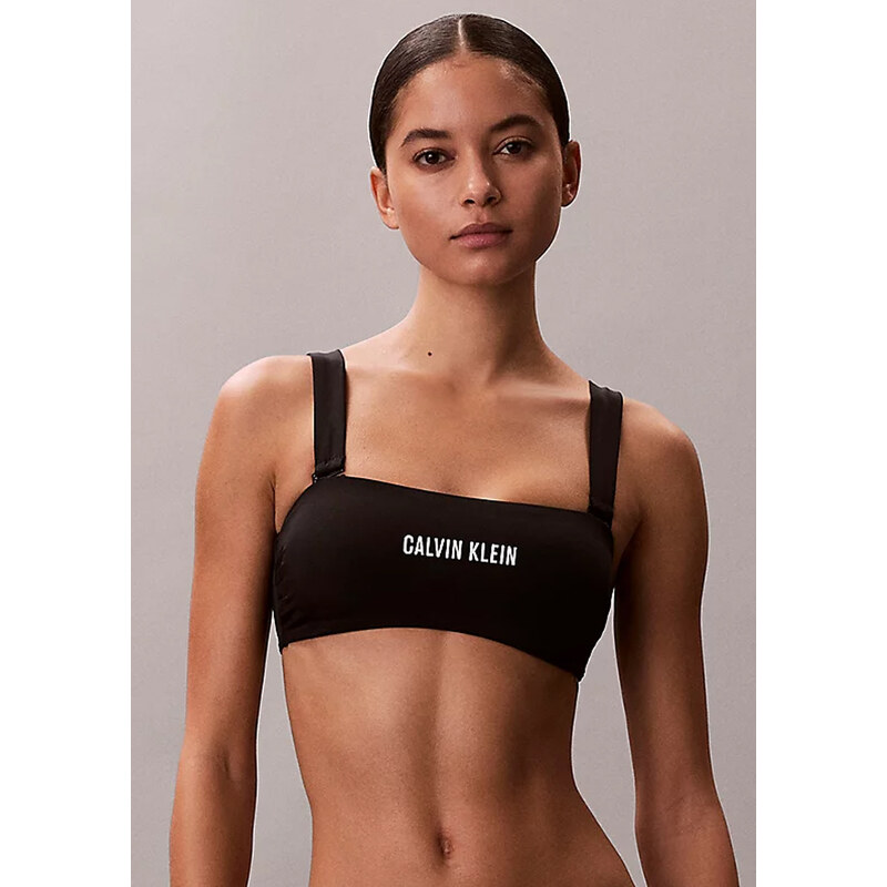 Dámské plavky Calvin Klein Q61223 Horní díl Černá