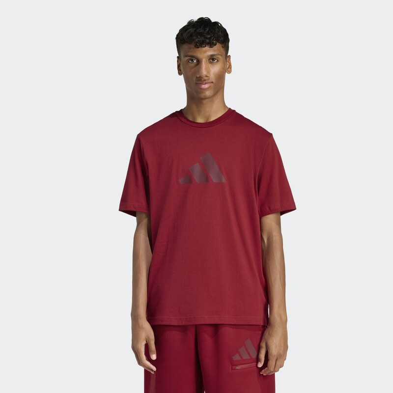 adidas Performance adidas Future Icons Small Logo Tee Red