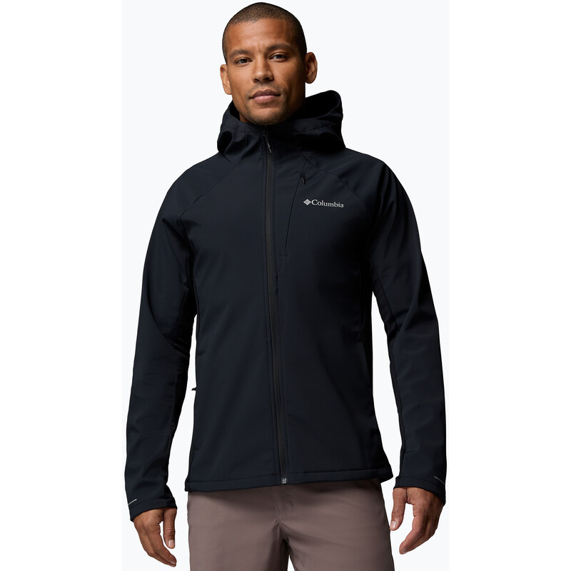 Pánská softshellová bunda Columbia Trailborne black