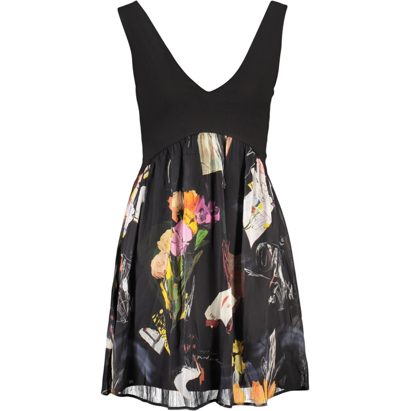 Černé mini šaty Desigual