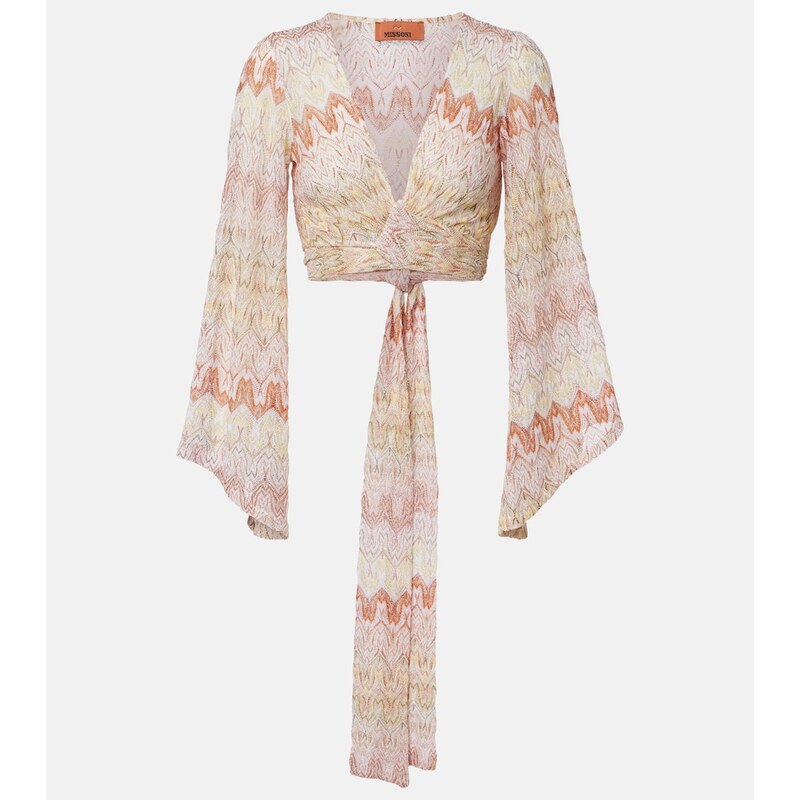 Missoni LamÃ crop top