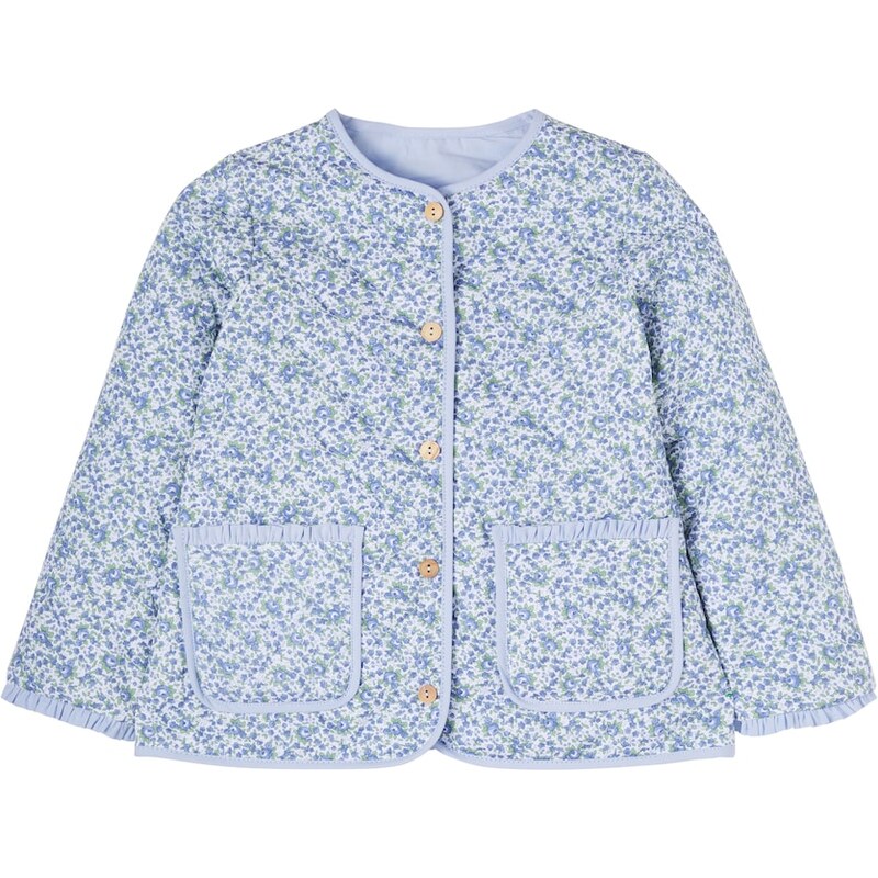 La Coqueta Anneliese reversible cotton and linen jacket