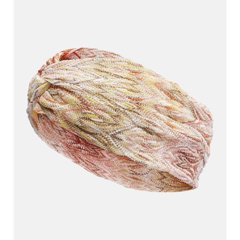 Missoni Zigzag lamÃ headband