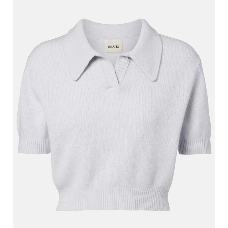 Khaite Leni wool and cashmere top