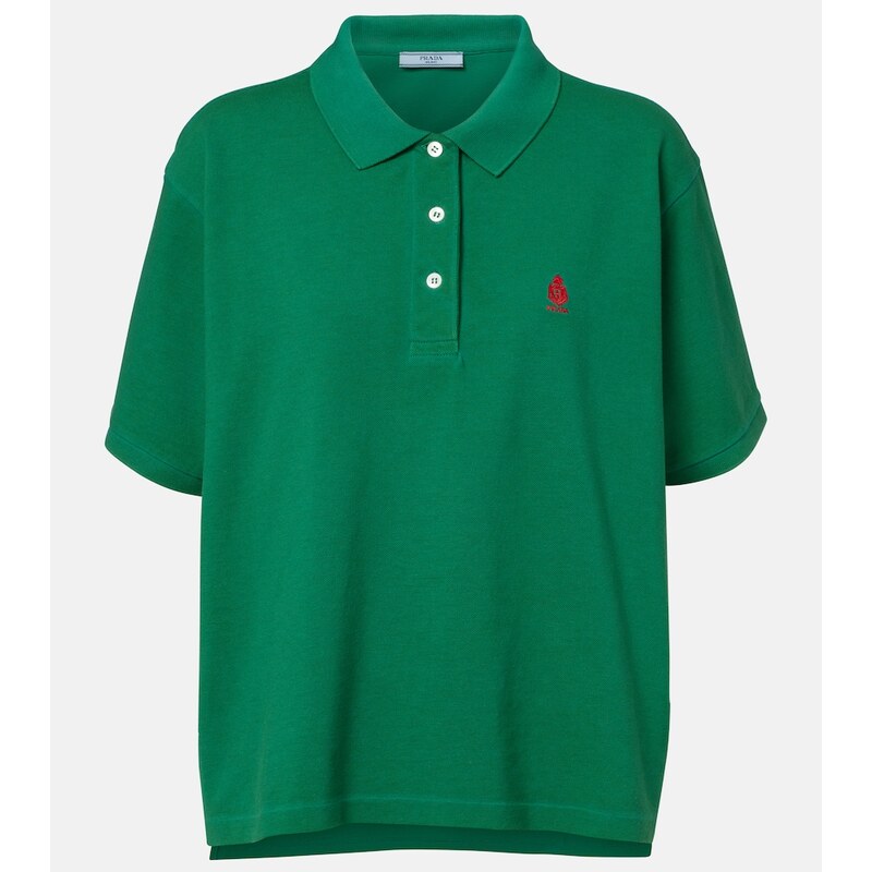 Prada Cotton piquÃ polo shirt