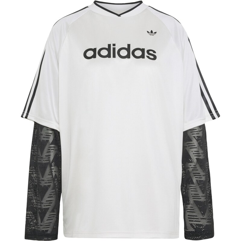 ADIDAS ORIGINALS Tričko černá / bílá