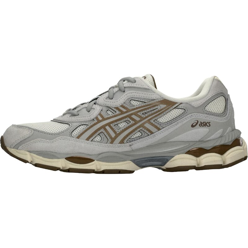 ASICS SportStyle Tenisky 'Gel-Nyc' krémová / karamelová / šedá