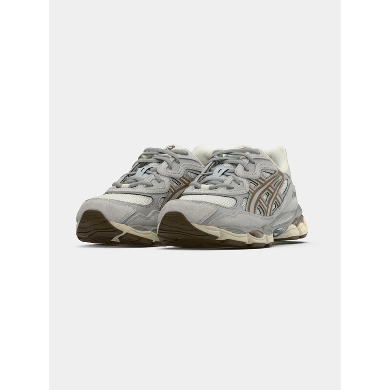 ASICS SportStyle Tenisky 'Gel-Nyc' krémová / karamelová / šedá