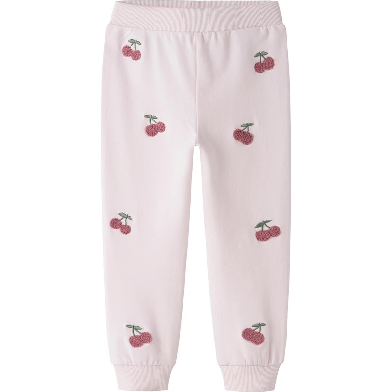NAME IT Kalhoty NMFFAIRY tmavě zelená / růže / pastelově růžová