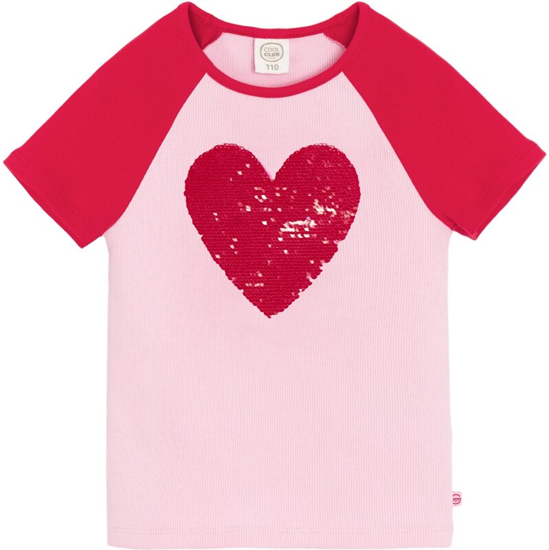 Cool Club Tričko T-SHIRT S/S pink / červená