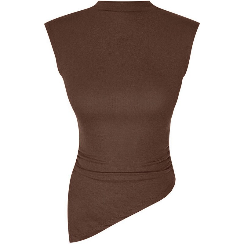 Trendyol Top hnědá 114395247