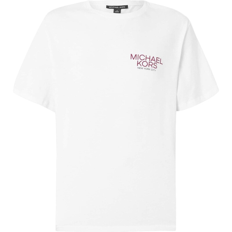 Michael Kors Tričko červená / černá / bílá