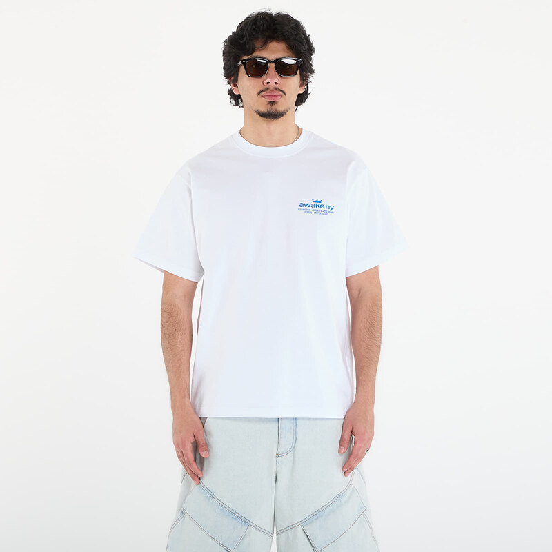 Tričko Awake NY Good Everywhere Tee White L