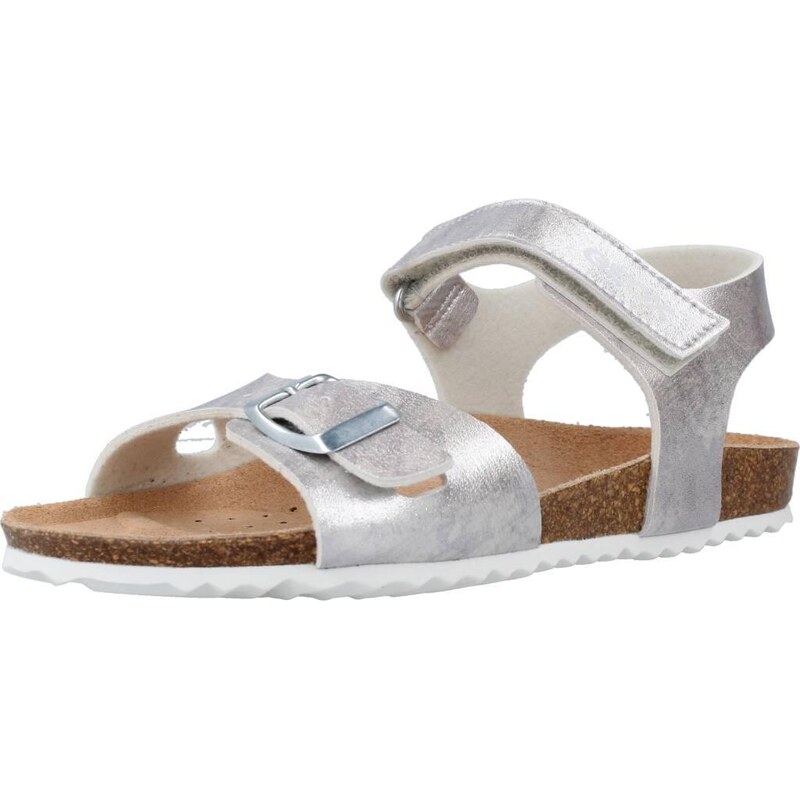 GEOX Sandály Geox Model J Adriel Girl C Barva Stříbro