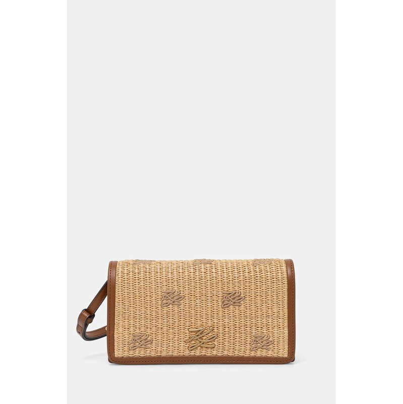 Karl Lagerfeld crossbody kabelka dámská kožená K/AUTOGRAPH 114386524