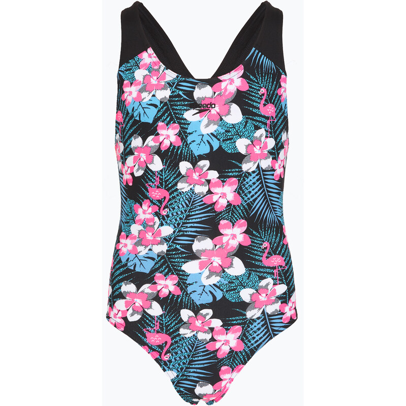 Dětské jednodílné plavky Speedo Allover Splashback blue/pink