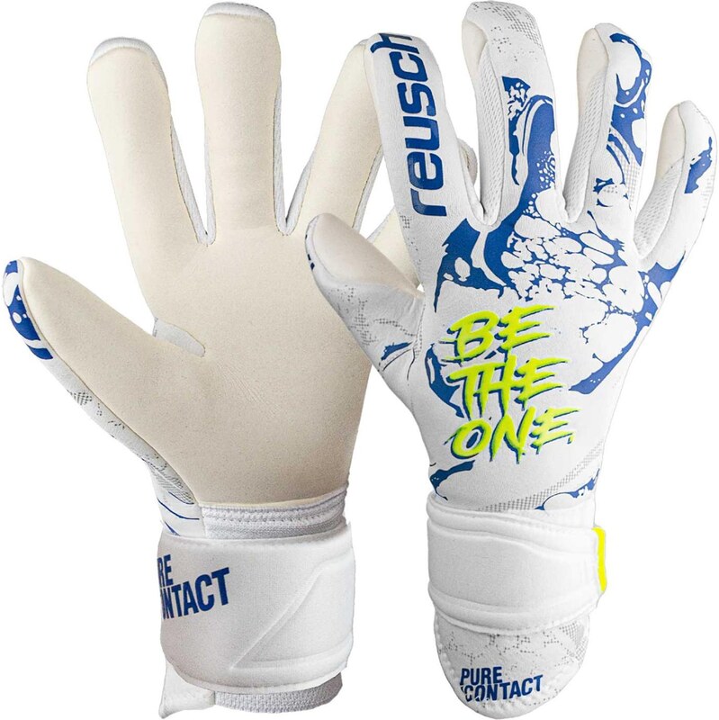 REUSCH Sportovní rukavice Pure Contact Silver tmavě modrá /