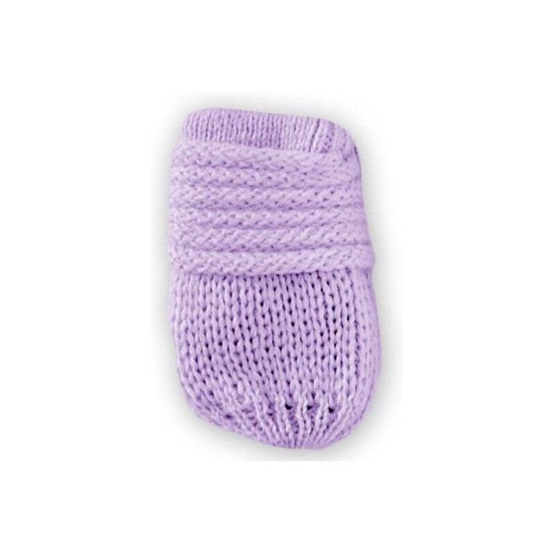 Baby Nellys Kojenecké rukavičky pletené, zimní - Vel. 56-68 (0-6 m) 112599608