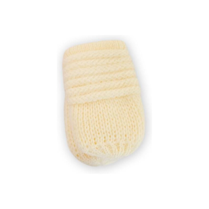 Baby Nellys Kojenecké rukavičky pletené, zimní - Vel. 56-68 (0-6 m) 112599610