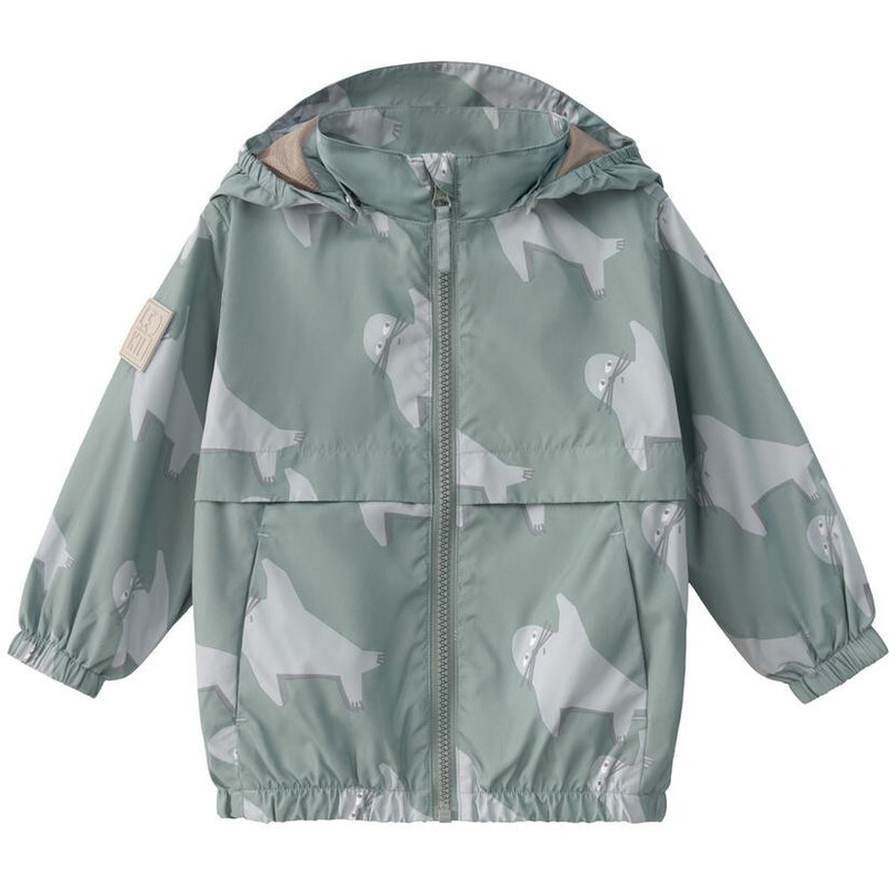 LEOKID Větrovka Shells Sea Tot Green Vel. 4 - 5 let (104)