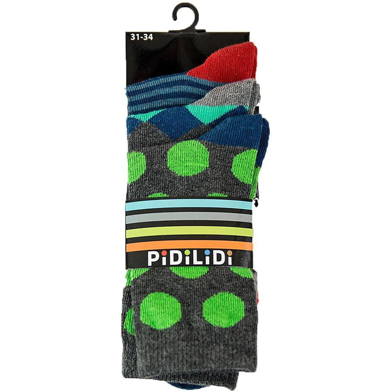 Pidilidi Chlapecké ponožky 3 ks Vel. 31-34