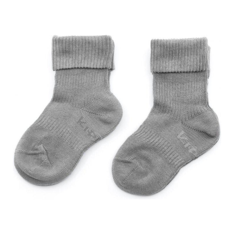 KipKep Dětské ponožky Stay-on-Socks Vel. 12 - 18 m 2 páry Grey