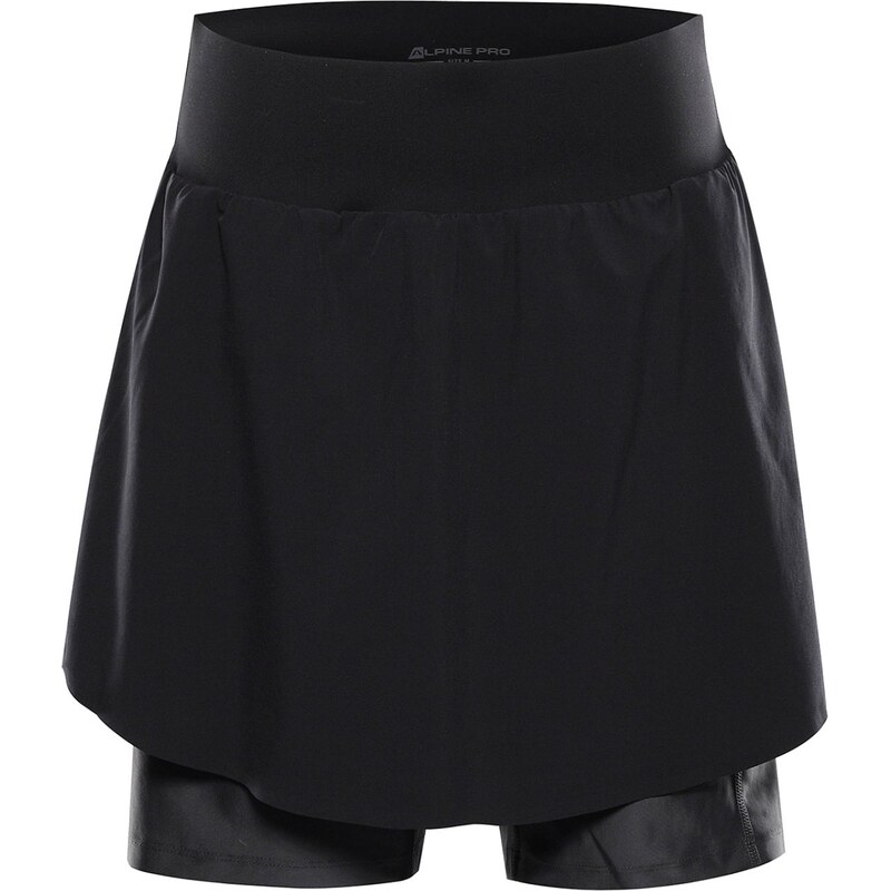 ALPINE PRO - SQUERA 2 DÁMSKÁ SPORTOVNÍ SUKNĚ S COOL DRY