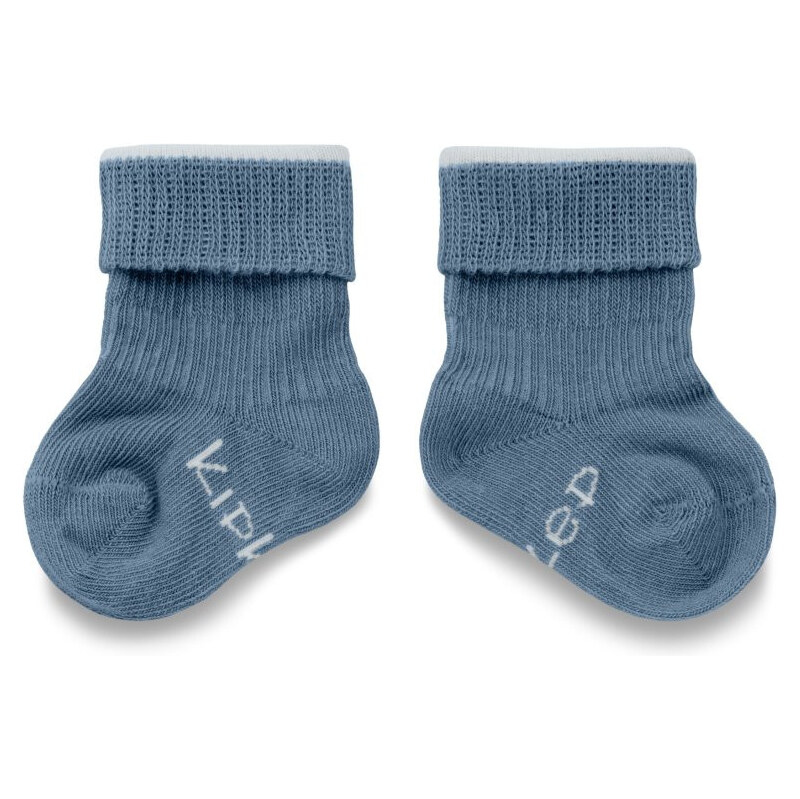 KipKep Dětské ponožky Stay-on-Socks Newborn 1 pár Blue Heaven