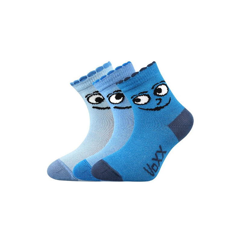 VoXX Ponožky kojenecké vtipné Kukik mix chlapecké (3 páry) Vel.