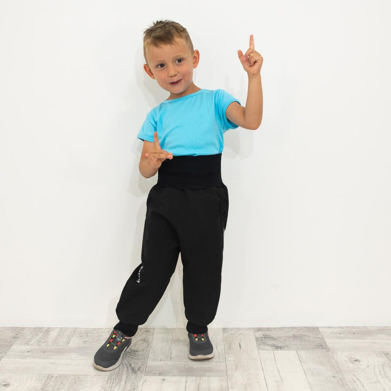 Esito Rostoucí softshellové kalhoty Sport Elastik Černá Vel. 110
