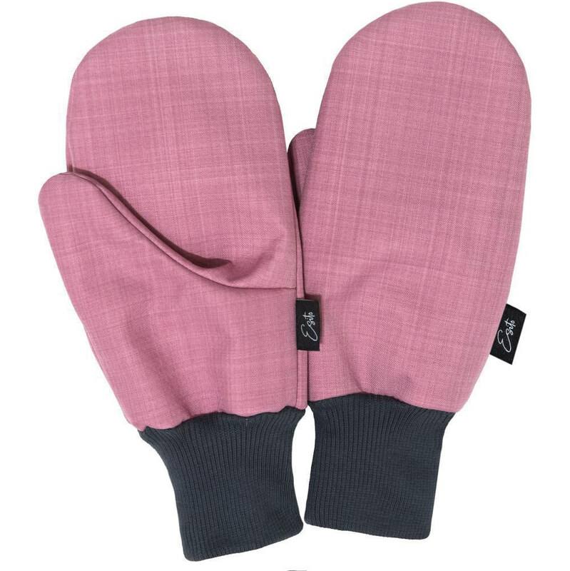 Esito Dámské palčáky s beránkem Lady Antique pink růžová Vel. S 112606105