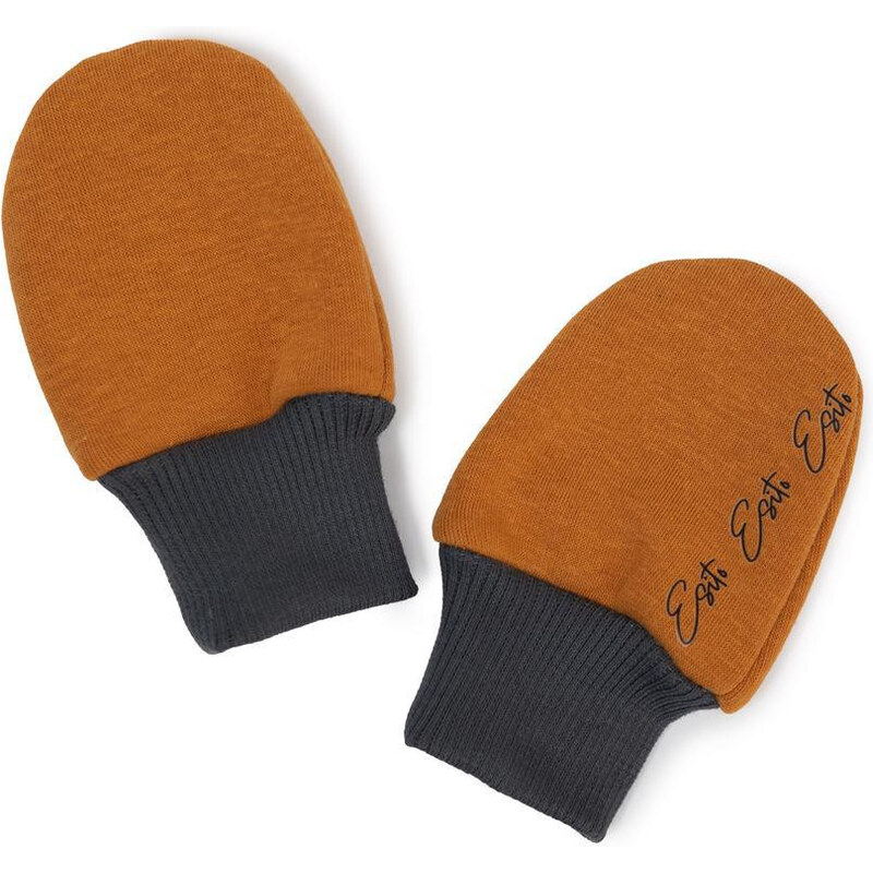 Esito Dětské rukavice zateplené Warmkeeper Antique gold Okrová