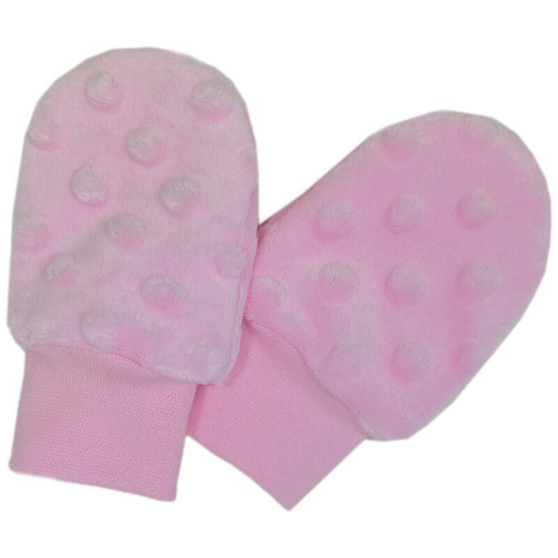 Esito Kojenecké zimní rukavice Minky Pink Vel. 56