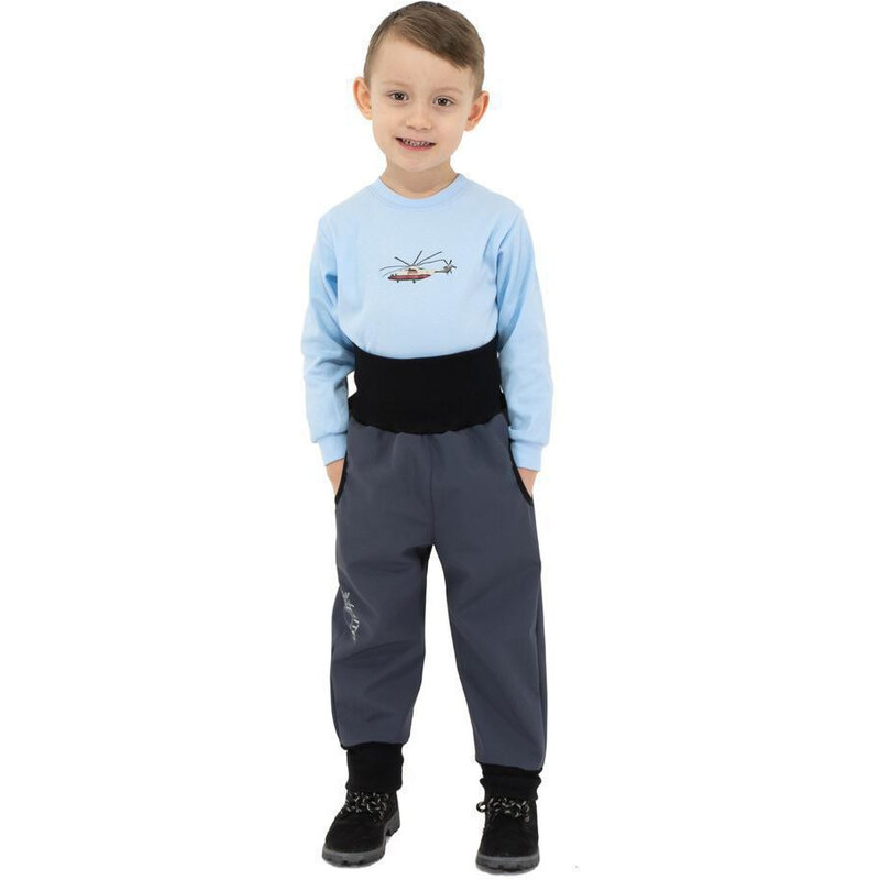 Esito Rostoucí softshellové kalhoty Sport Grey Vel. 86